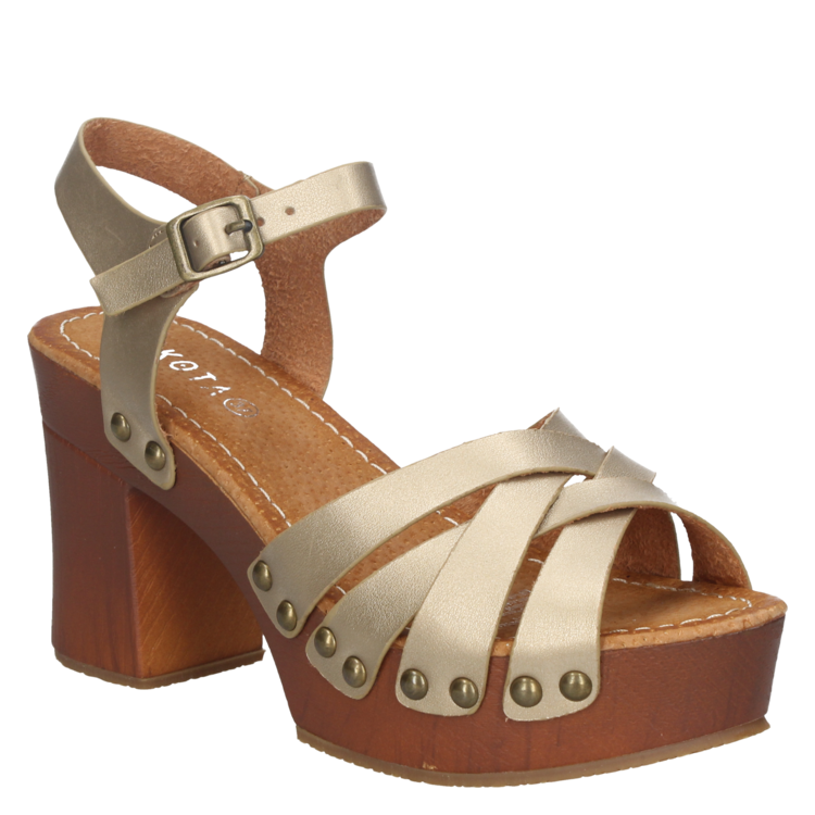 Sandalia Casual Mujer Dakota - W345 Dorado-0