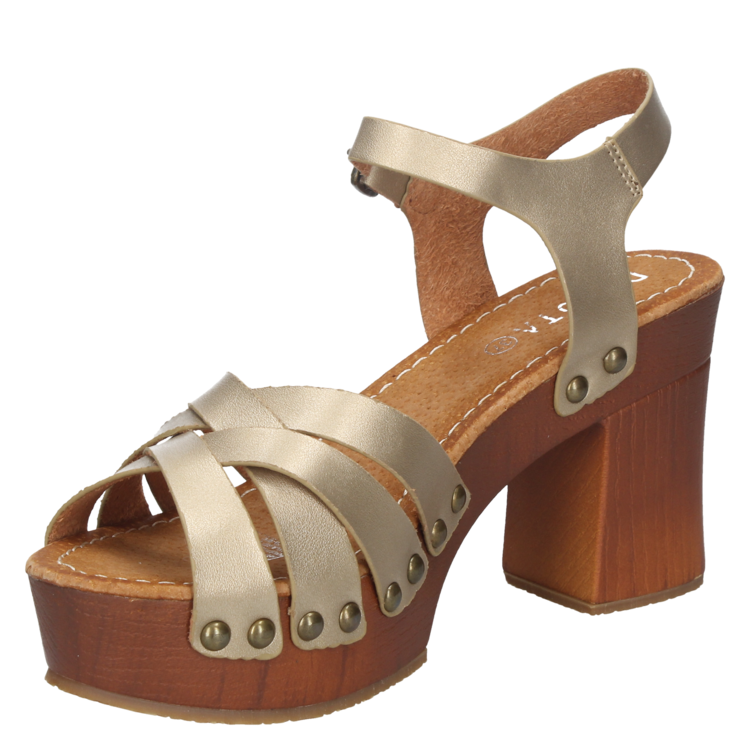 Sandalia Casual Mujer Dakota - W345 Dorado-4