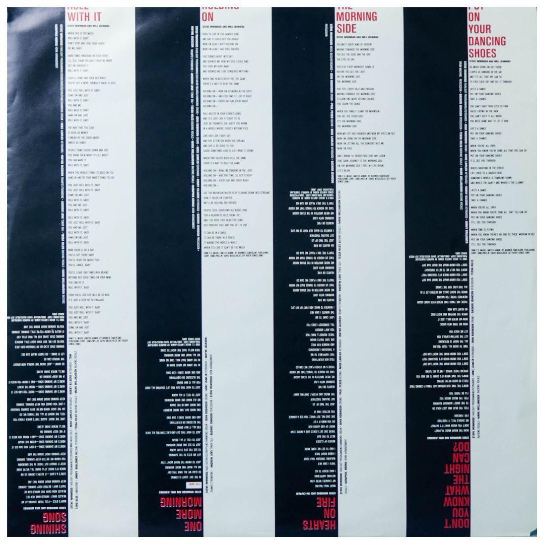 STEVE WINWOOD - ROLL WITH IT VINILO USADO-2