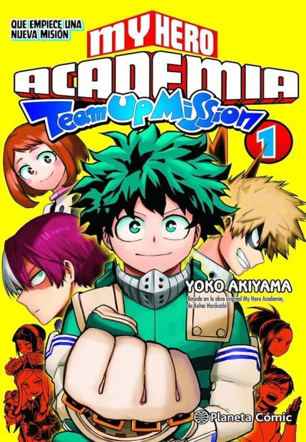 Manga My Hero Academia - Team-Up Missions 01 - España-0