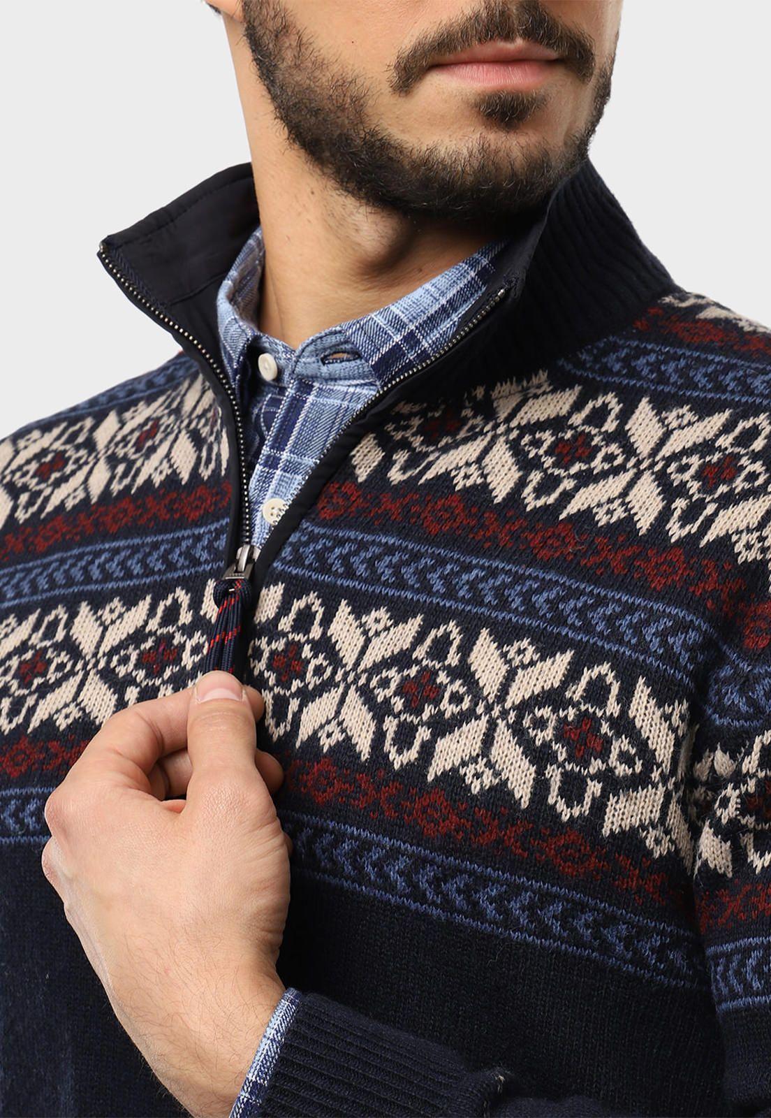 Sweater design half zipper Arrow-2