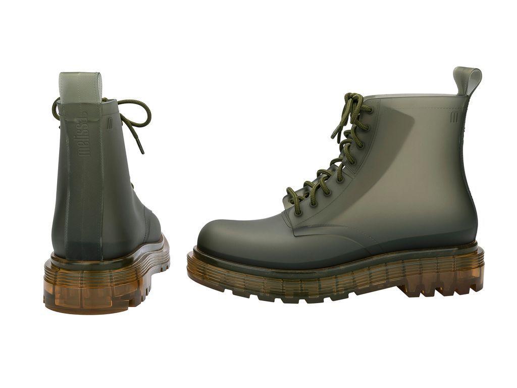 Botin Coturno Verde Musgo Melissa-3