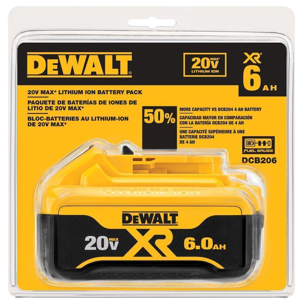 Batería 20V Max (6Ah) Dcb206  Dewalt-3