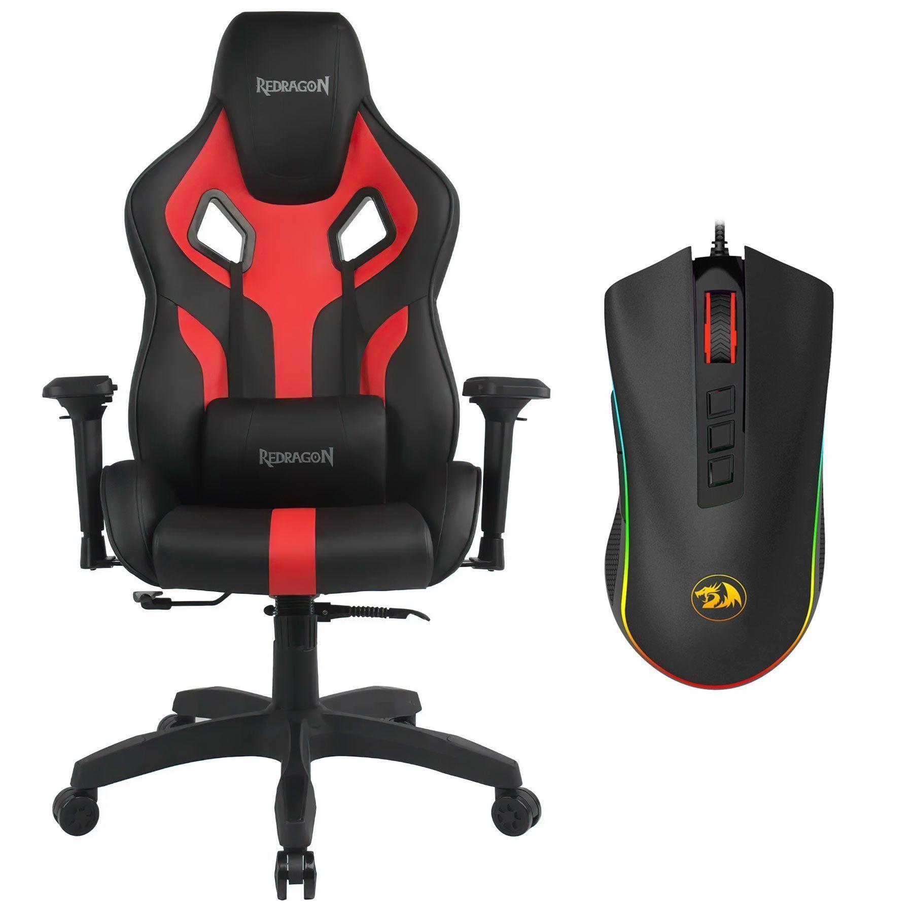 Silla Gamer Redragon Capricornus + Regalo Mouse Cobra-0