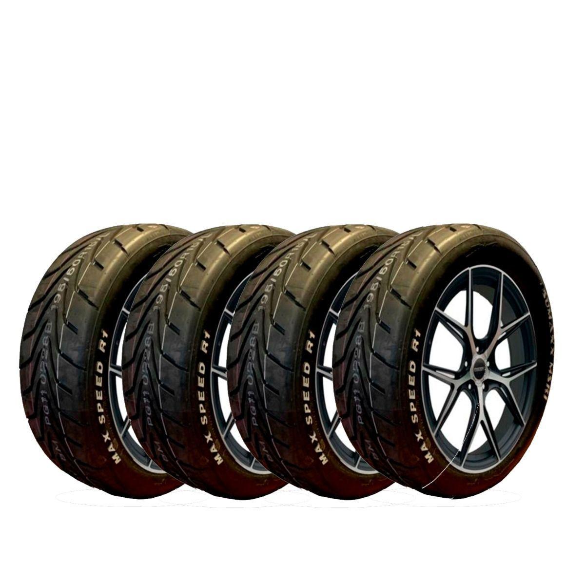 SET 4 NEUMATICO 195/50R15 SUMAXX MAXSPDR1 RACE-0