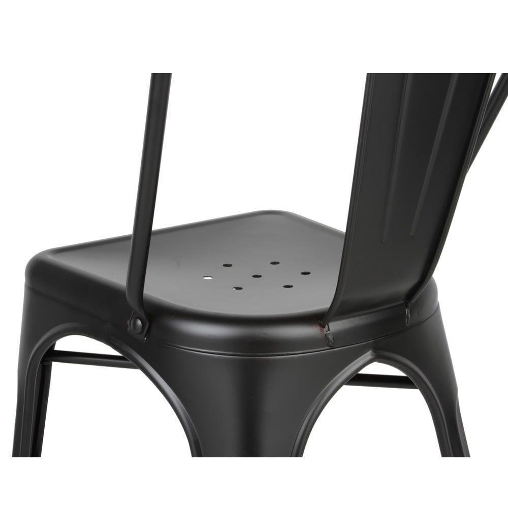 Silla Tolix Negra Mate -2