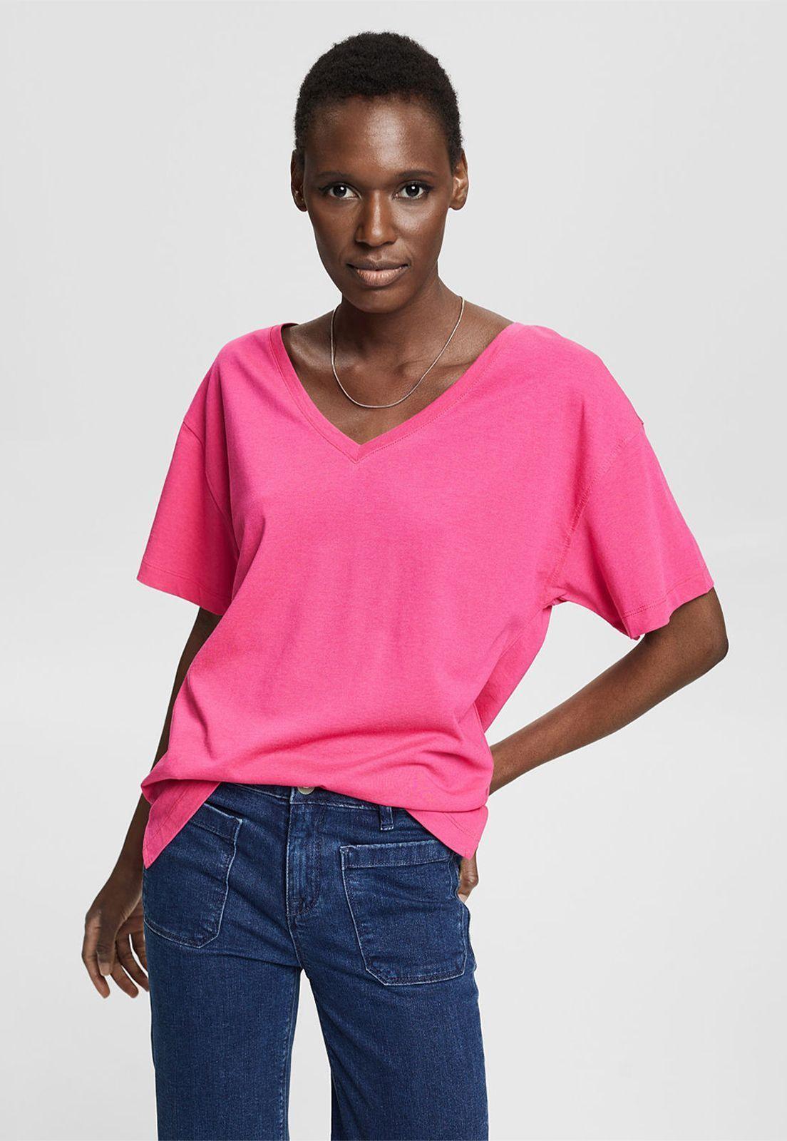 Polera Con Escote En V Esprit-0
