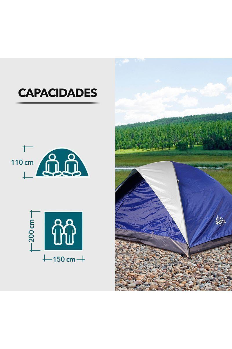 Carpa de Camping Fun para 2 Personas-26