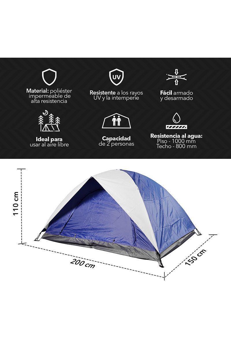 Carpa de Camping Fun para 2 Personas-10