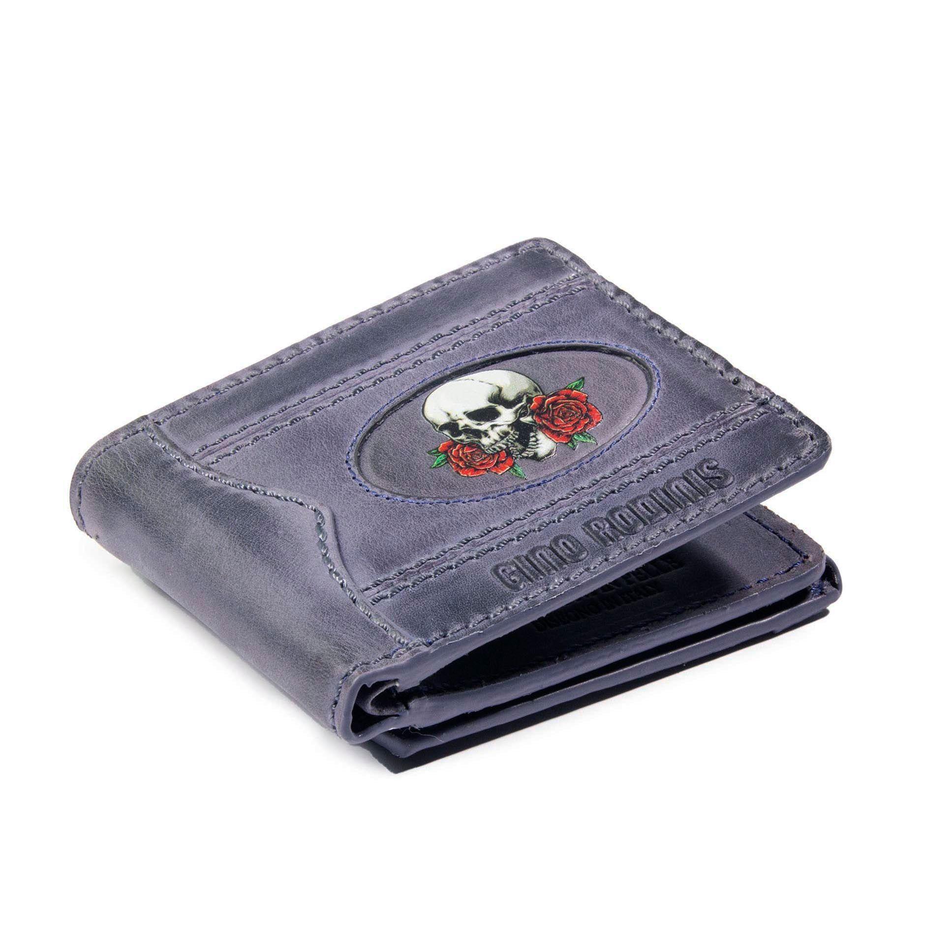 Billetera  Coco 991.2 Calavera Azul Gino Rodinis -4