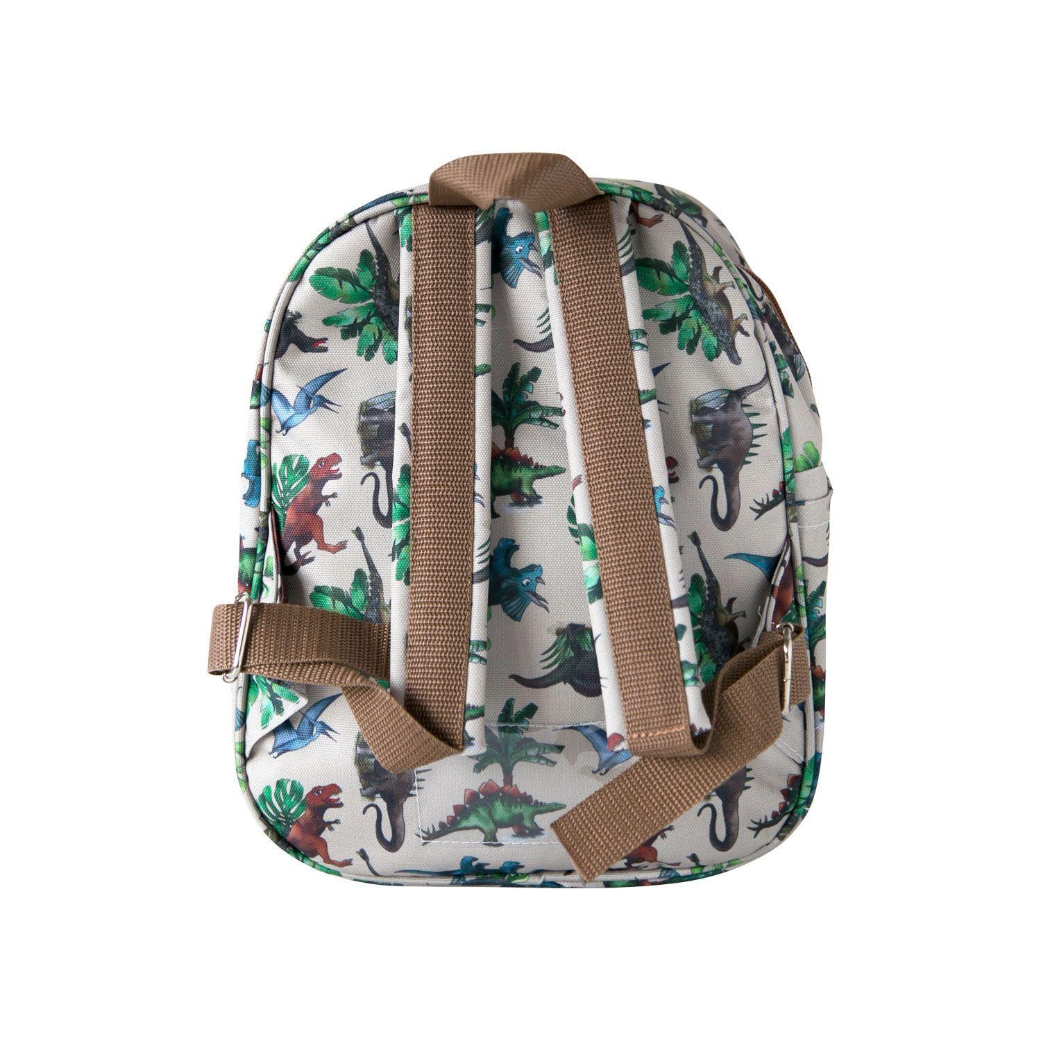 Mochila Infantil niños sustentable diseño dinosaurios Paper Home-1