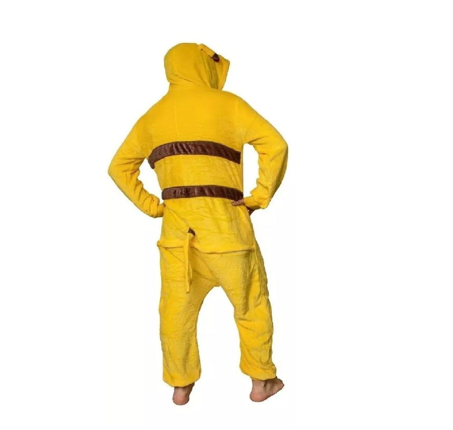 Pijama Enteros Animales Niños y Adultos Pikachu-2