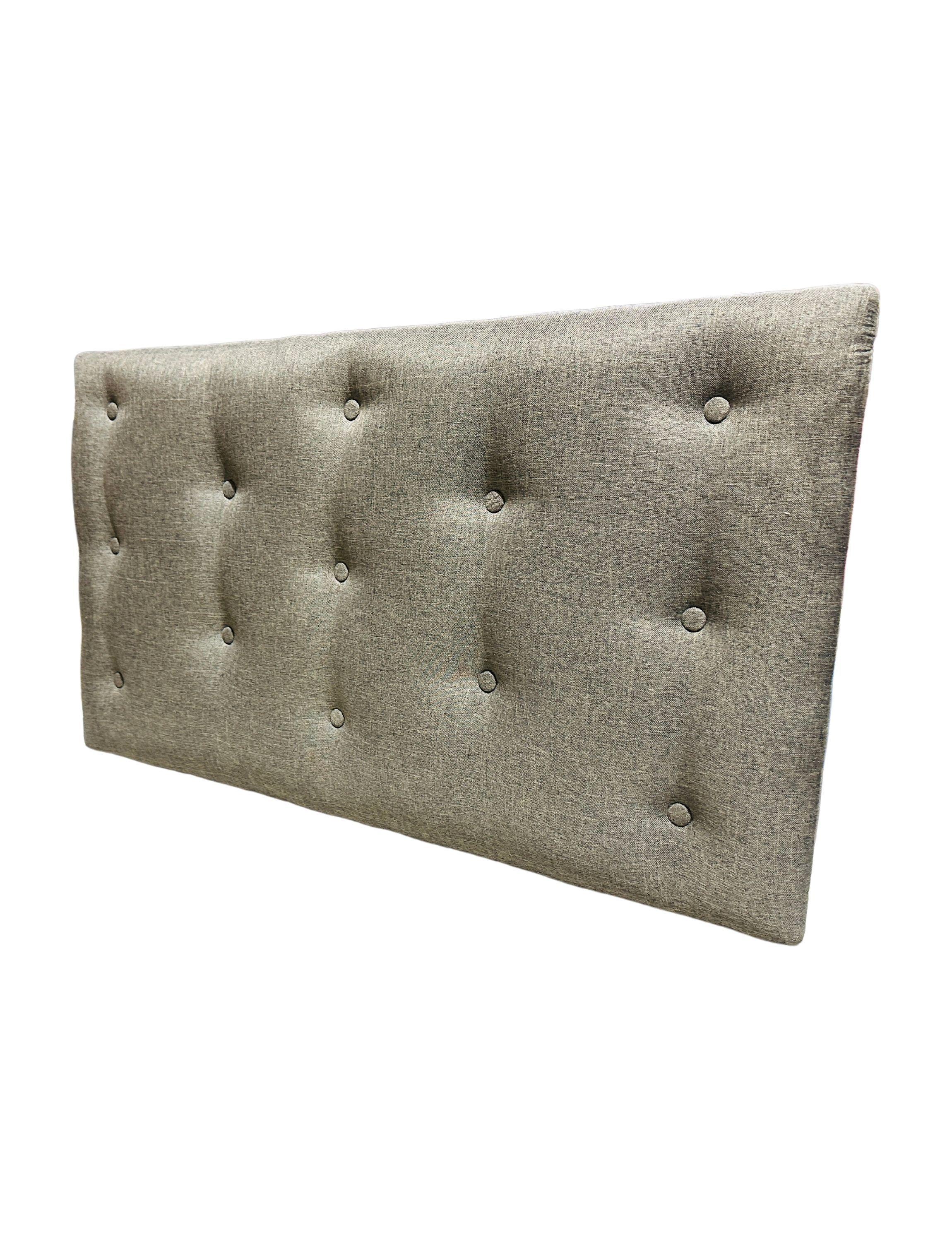 Respaldo 1.5 plazas Gris Lino Muebles Rimar-4