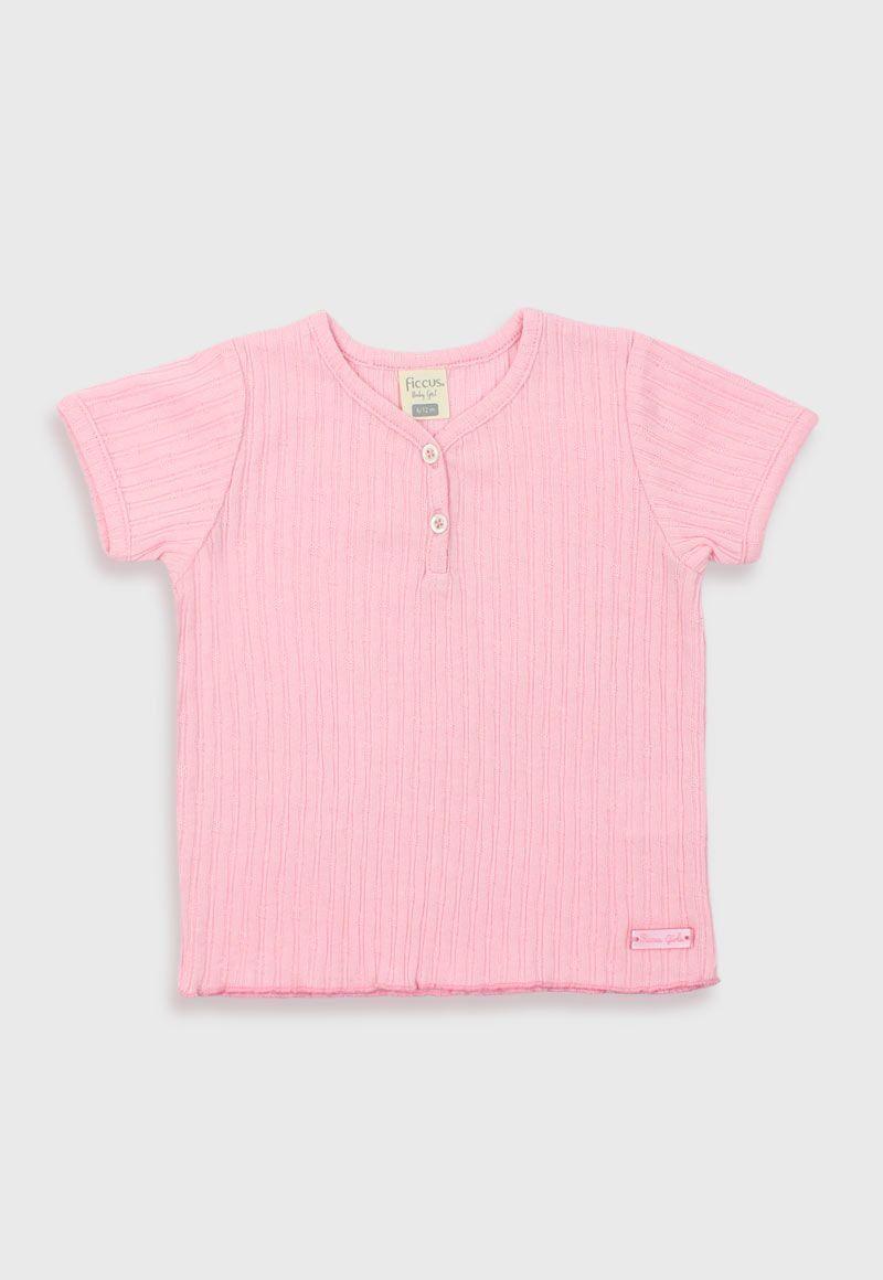Polera bebé niña textura soul 182-0