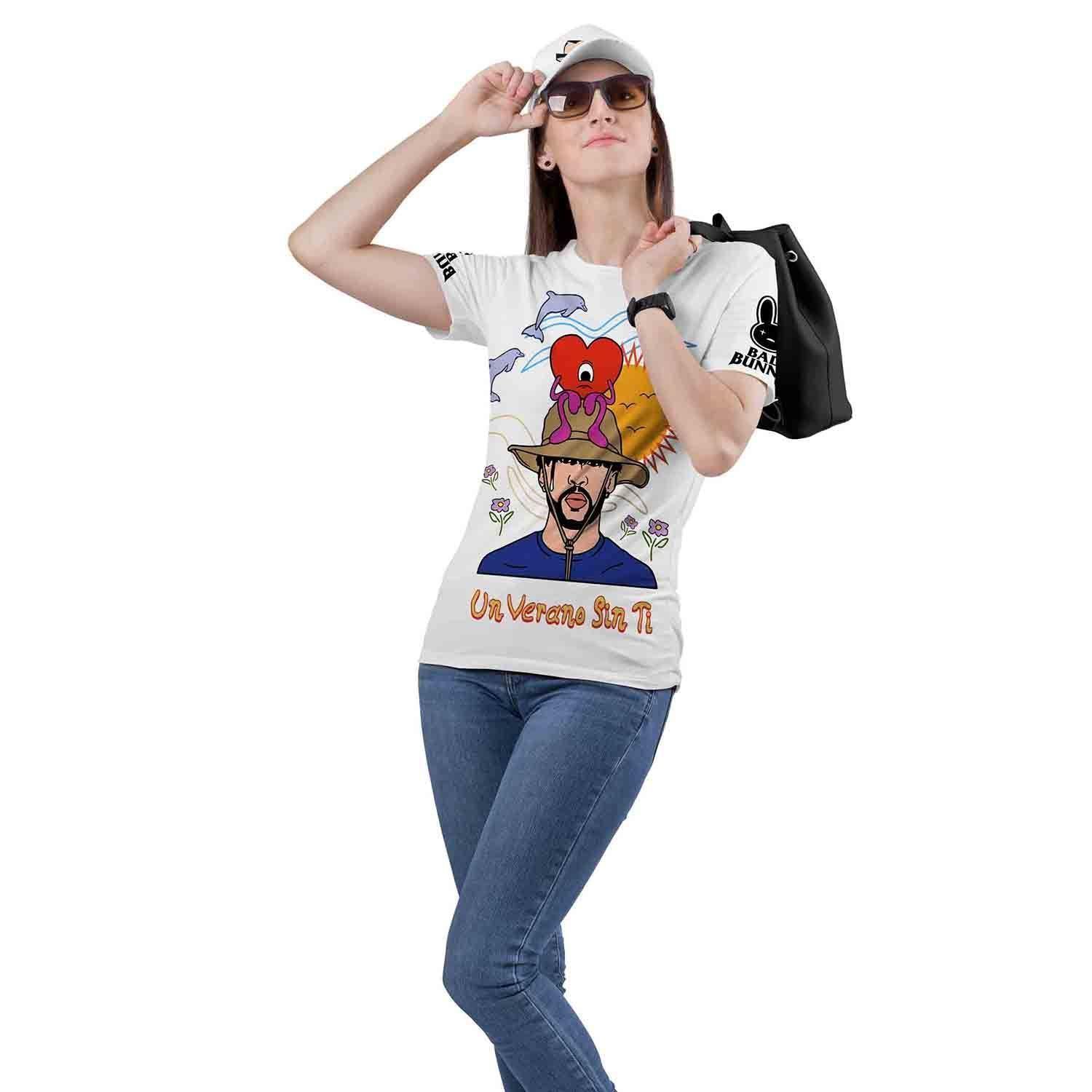 Polera Juvenil Bad Bunny D1-3