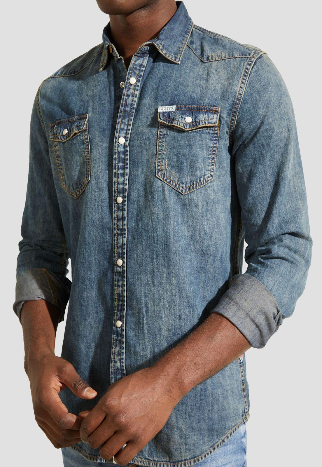 Camisa Truckee Ls Shirt Acdi Guess-3