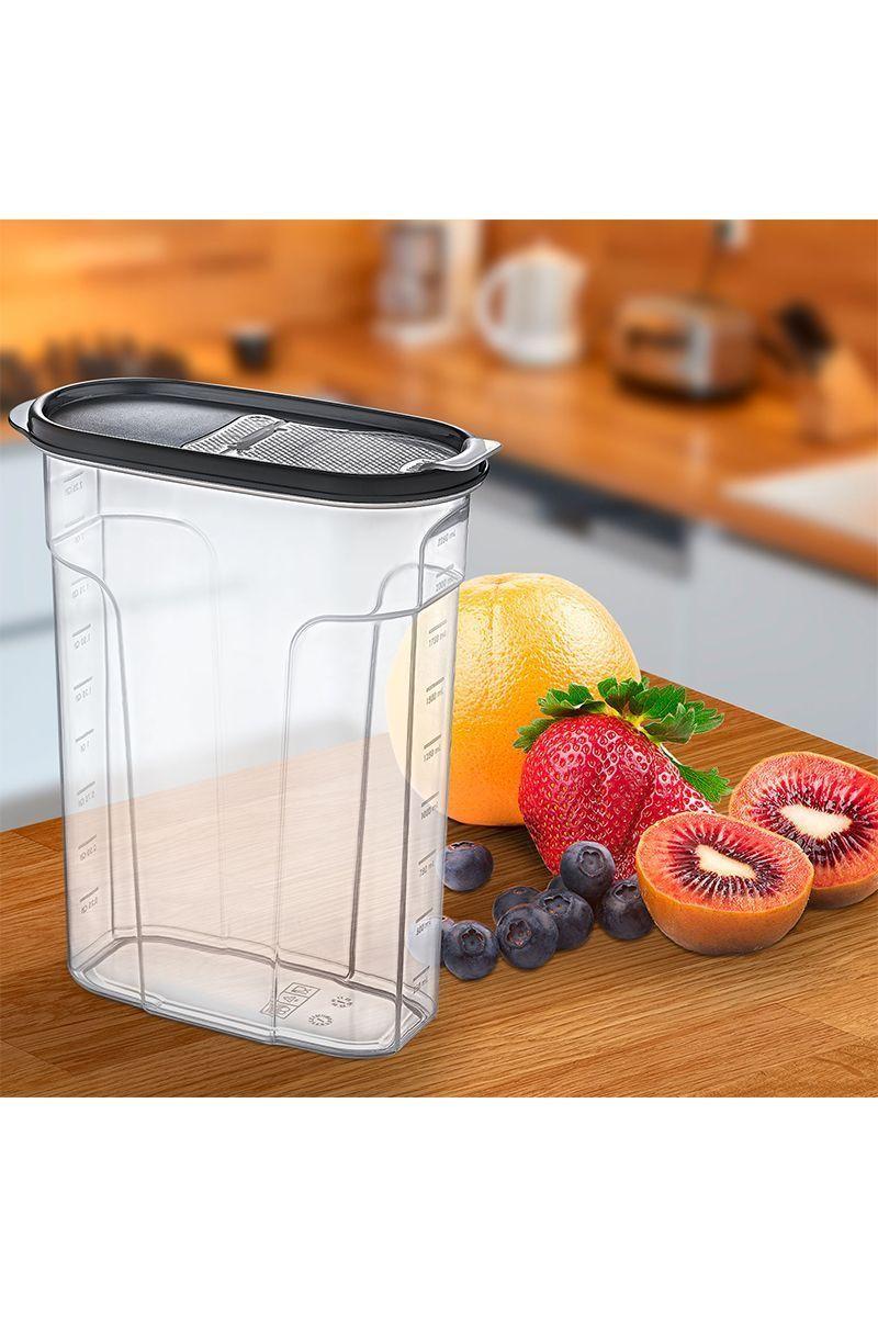 Contenedor Alimentos 2,4 Lt Dry Gris-5