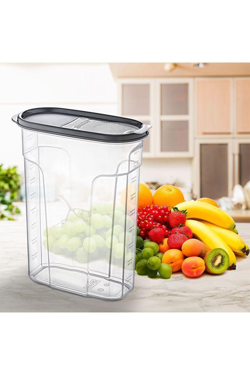 Contenedor Alimentos 2,4 Lt Dry Gris-3