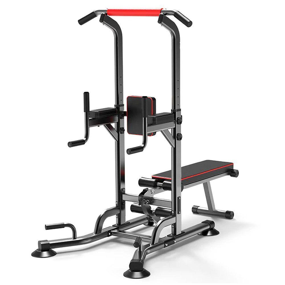 Torre estación multifuncional con banco 6206B-0