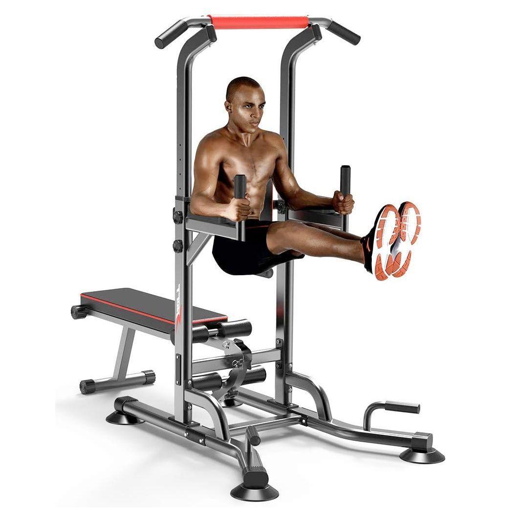 Torre estación multifuncional con banco 6206B-6