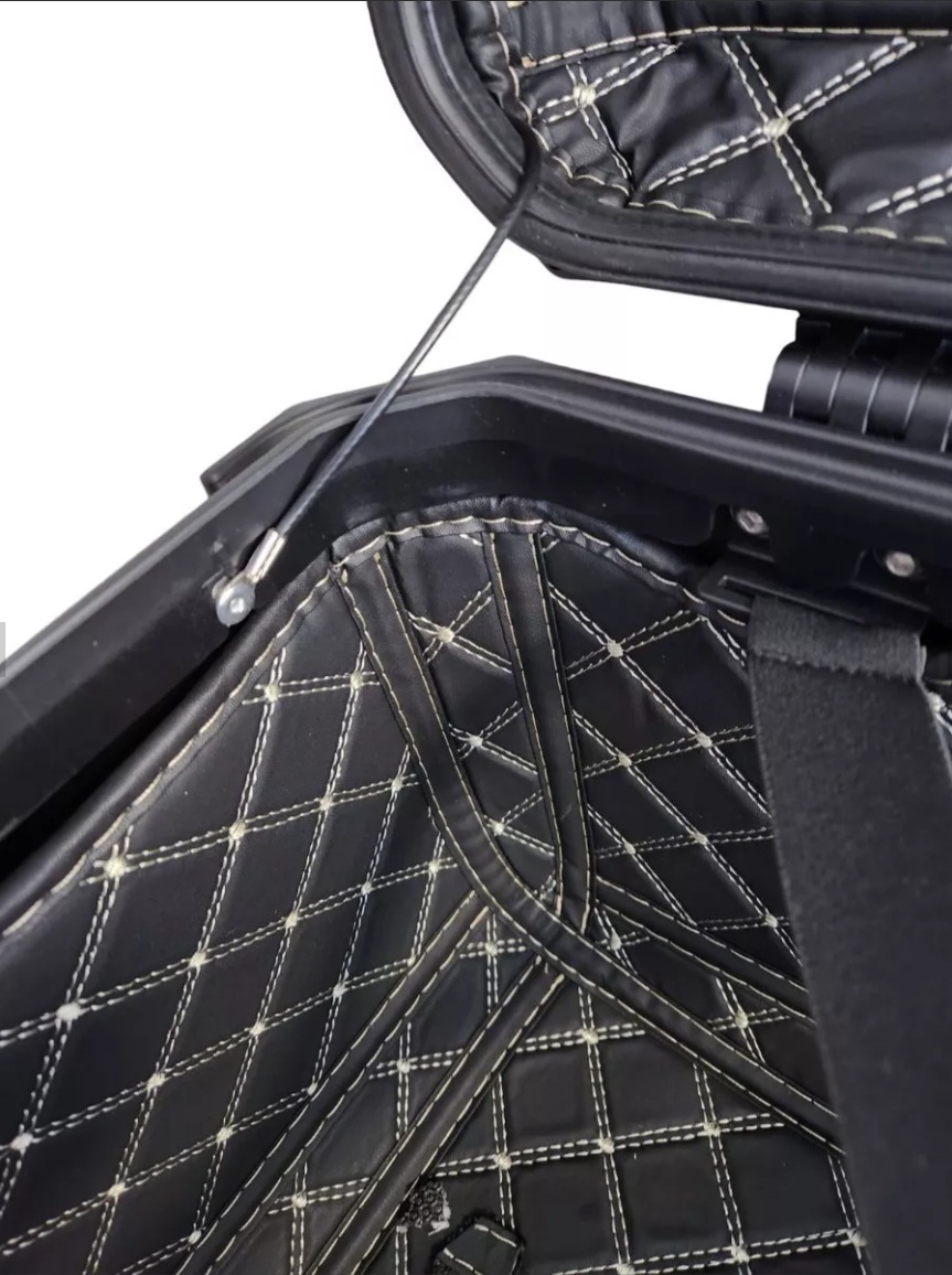 Maleta Top Case Aluminio Moto 55 L + Respaldo-6