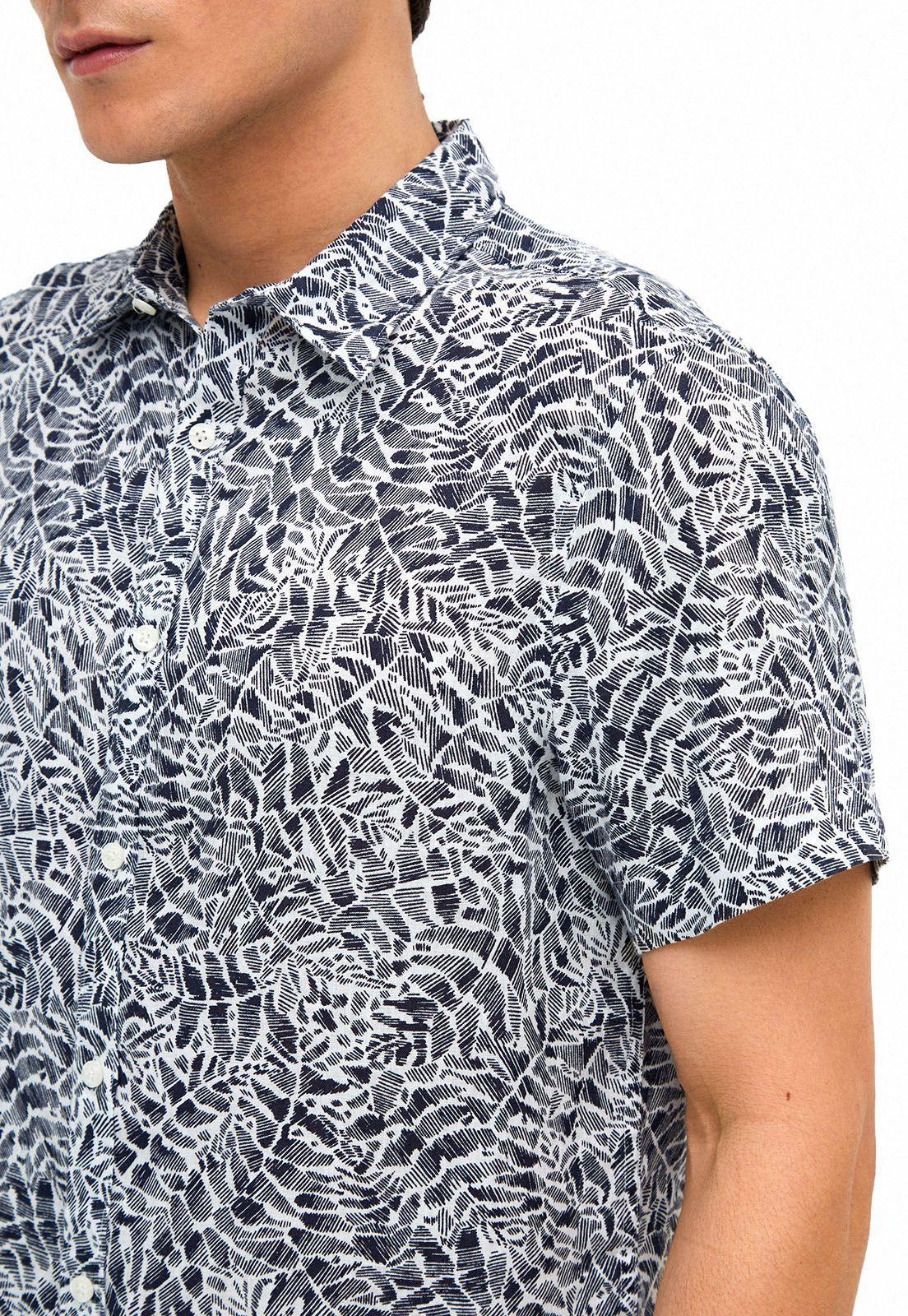 Camisa lino estampada untucked-1