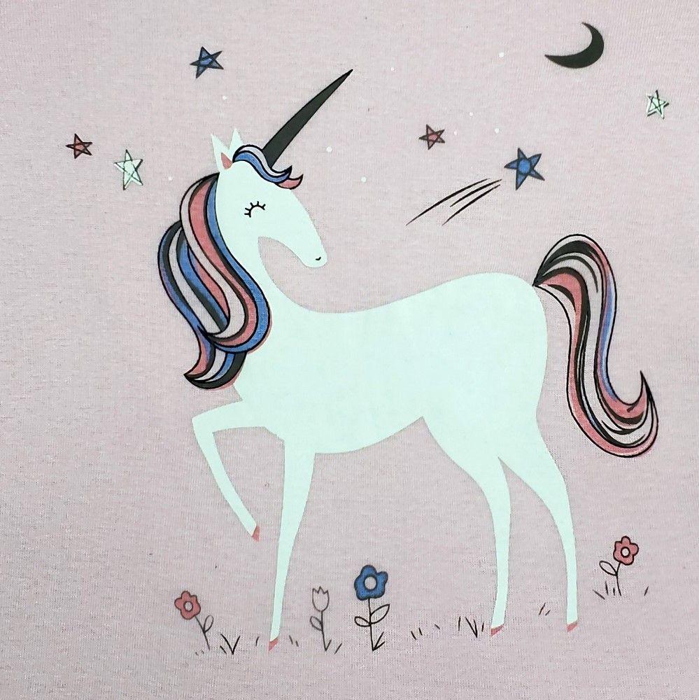 Pijama algodón niña unicornio PJ002-1