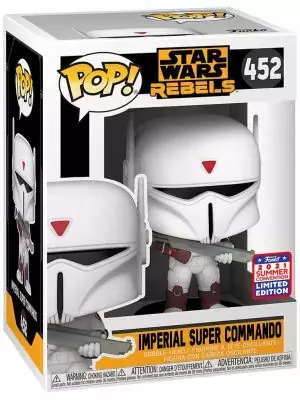 FUNKO POP Rebels- Imperial Super Commando (WH). EXCLUSIVO POPEROS FUNKON-0