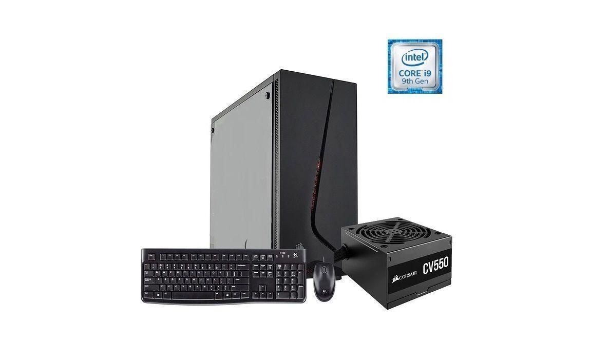 Desktop Gamer intel core i9-9900/ 8GB/ 256GB SSD/1TB HDD/W10H-0