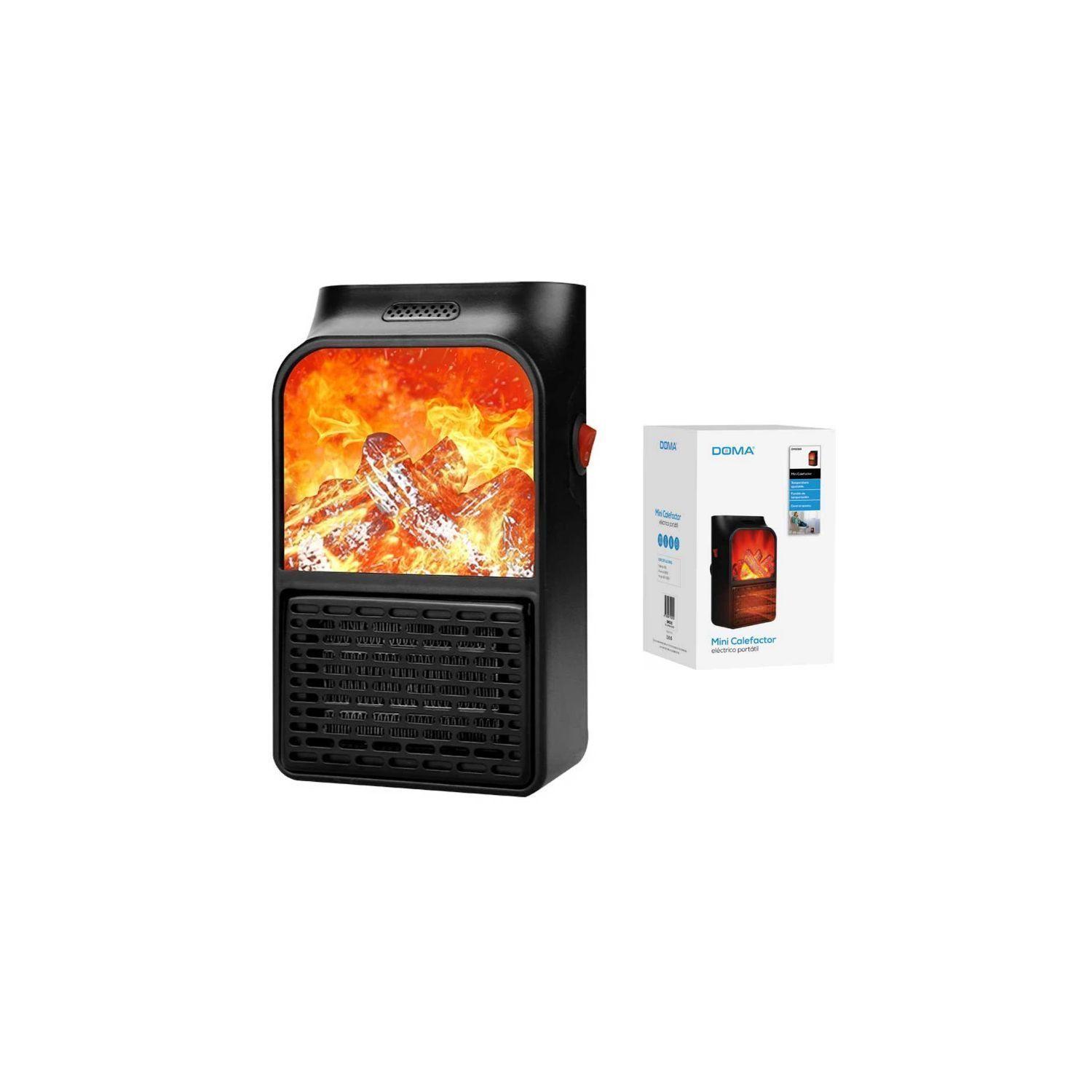 Calefactor Portátil Pantalla Efecto Fuego 900w - Puntostore-3