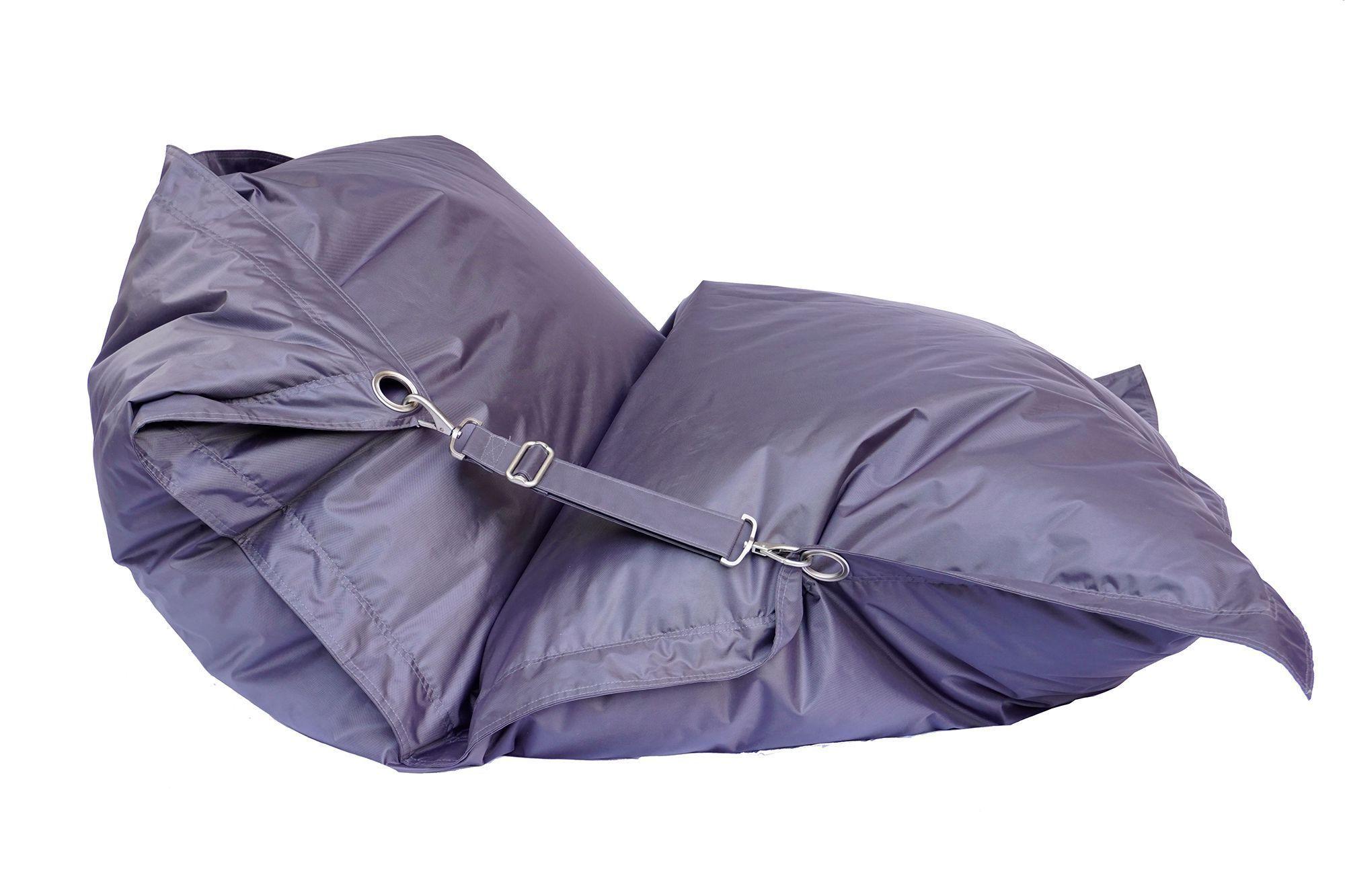 Pouf PORINO GRAY BLUE-0