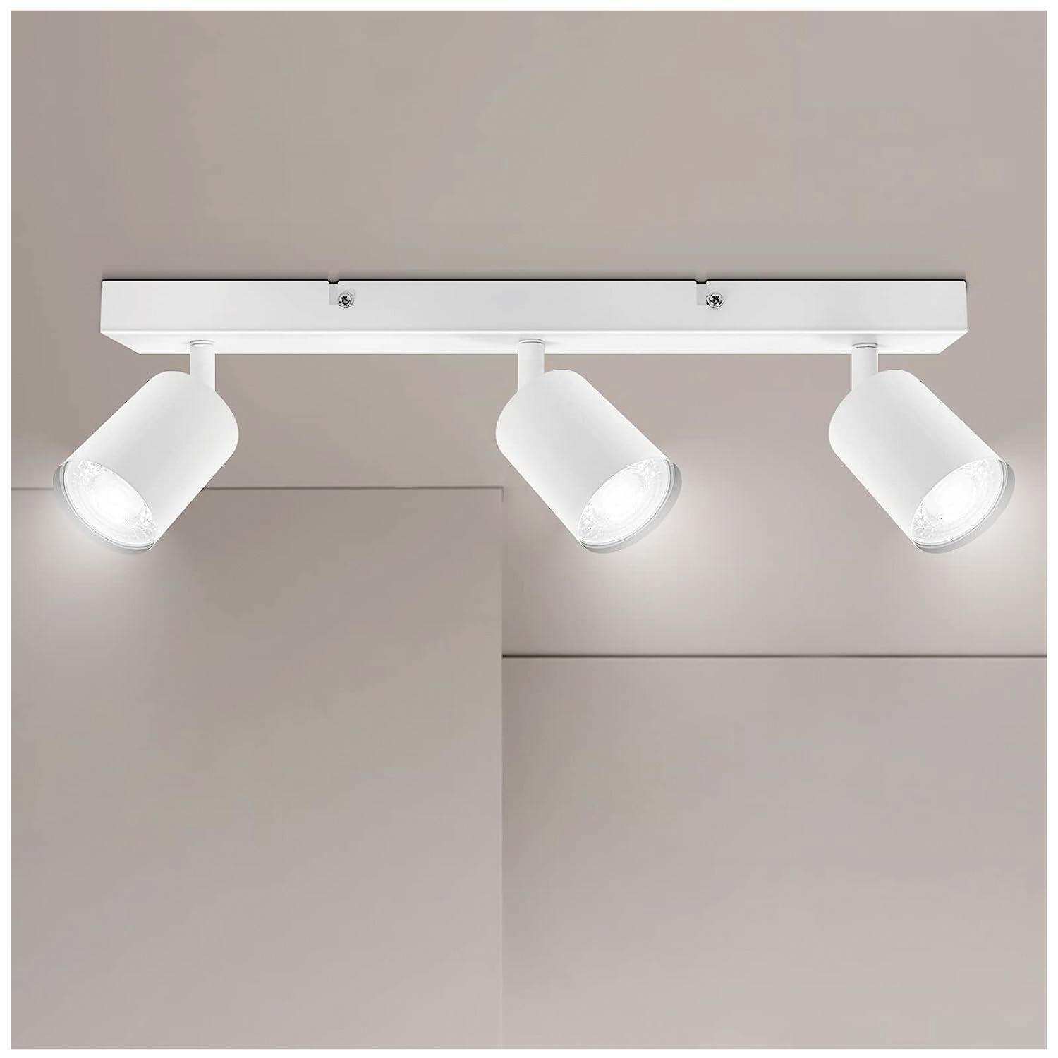 Foco Spotlight Sobrepuesto 3xGU-10 Altair III Blanco-3
