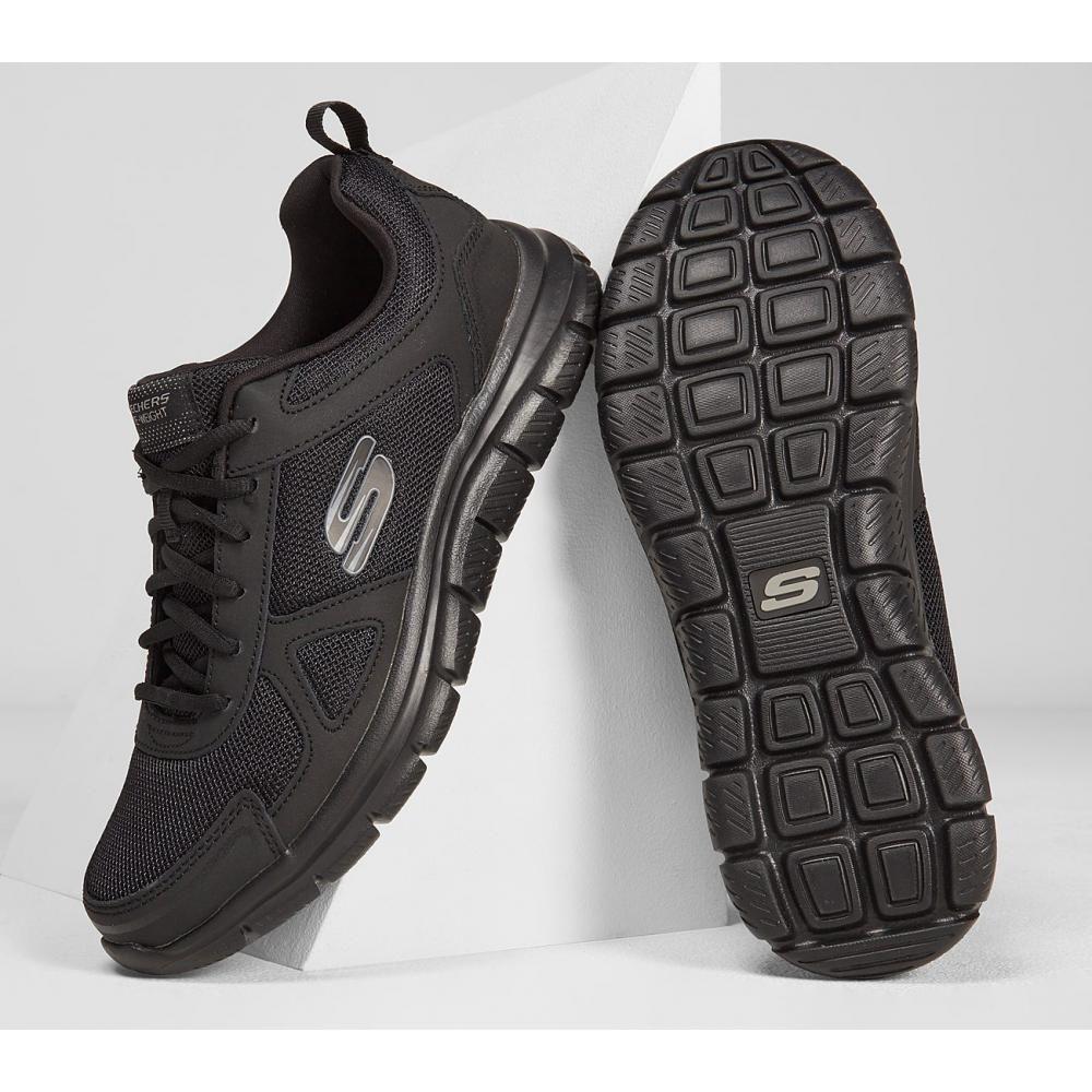 Zapatilla Hombre Track Negro Skechers-1