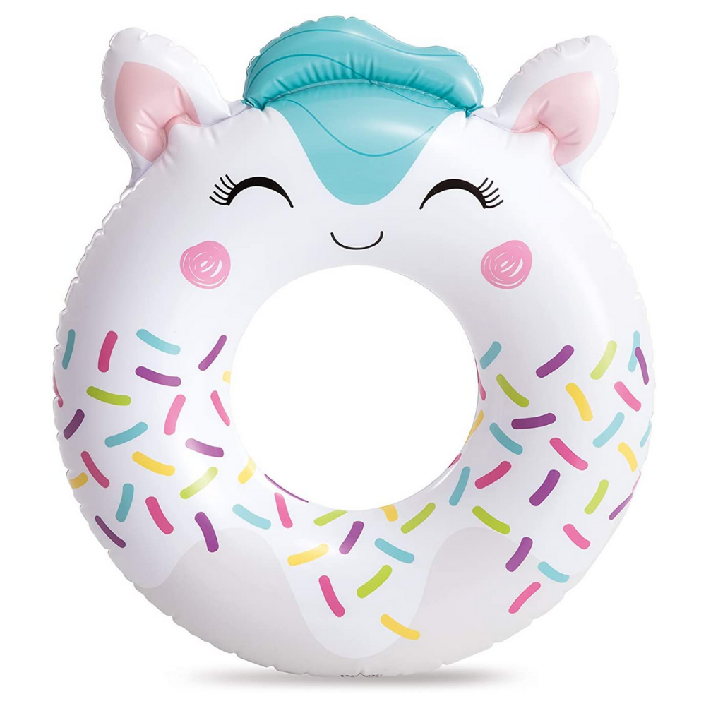 Flotador Inflable Redondo Gatito 76 Cm Cute Animal-0