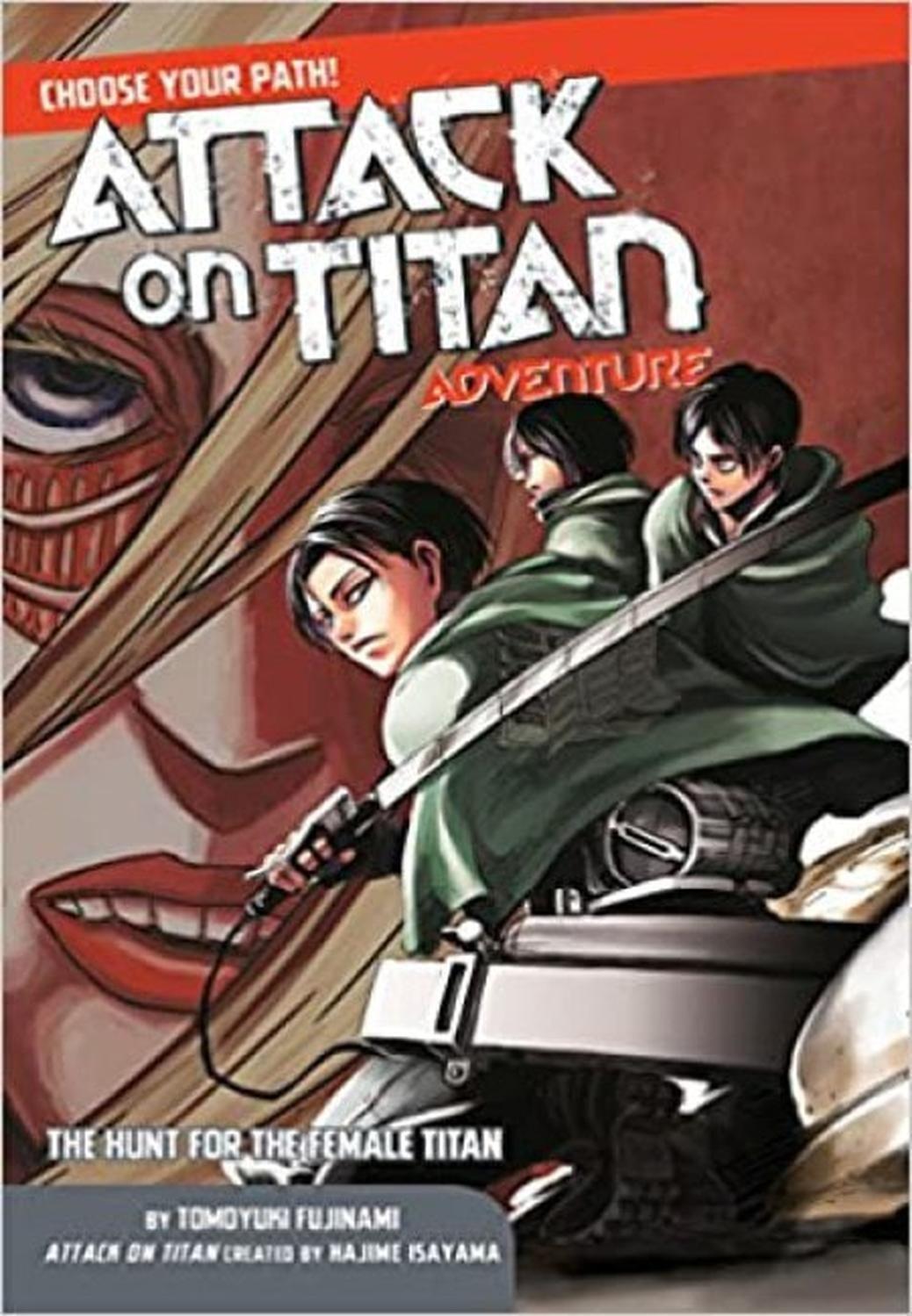 Manga Attack On Titan Choose Your Path Adventure 2 - The Hunt for the Female Titan [Tomo Único] (En Inglés)  - USA-0