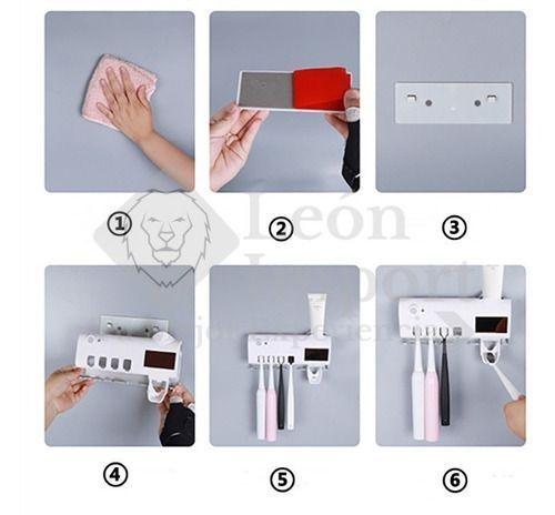 Esterilizador Cepillo De Dientes Porta Cepillos Dentales Uv-3