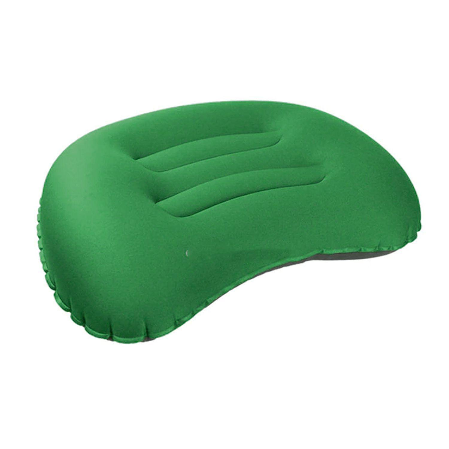 Almohada Inflable Para Camping Portatil-0