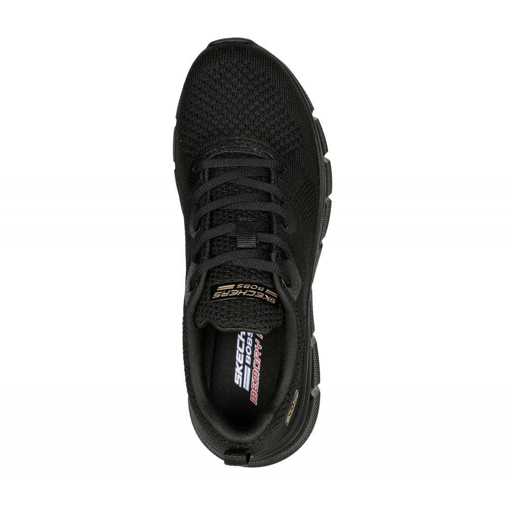 Zapatilla Mujer Bobs B Flex Negro Skechers-1