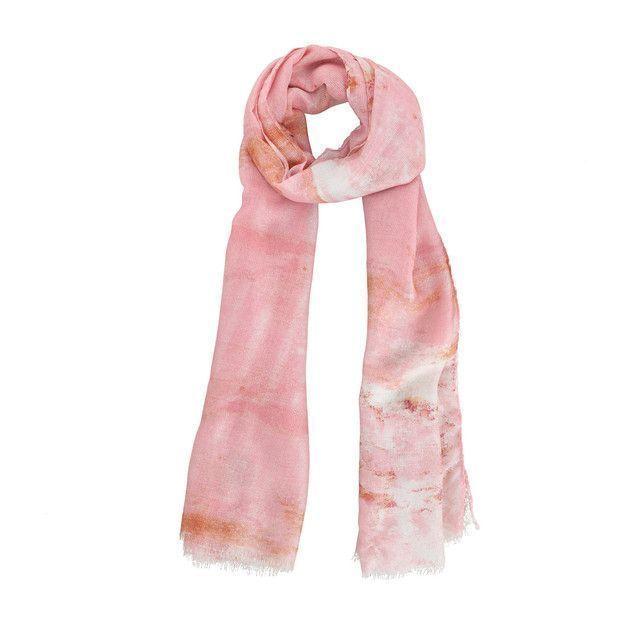 Pañuelo Estampado Rosado Lurex iD-0