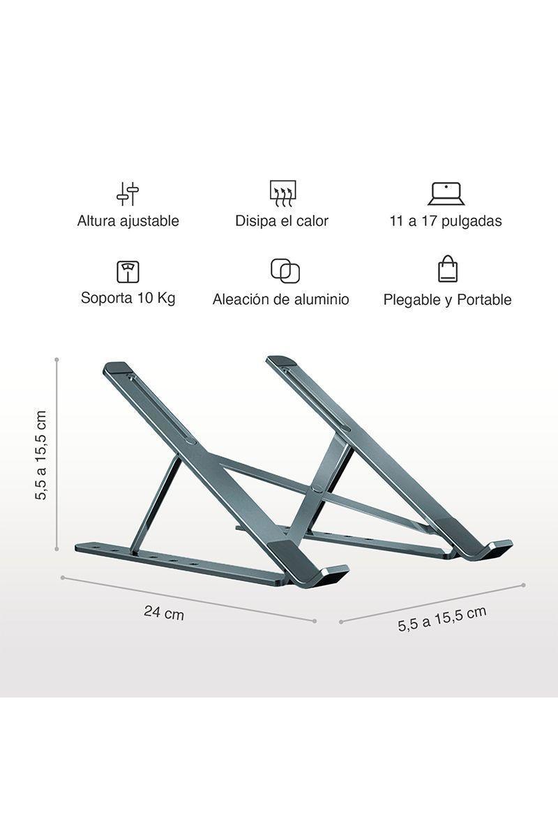 Soporte para Notebook Plegable Altura Ajustable-2