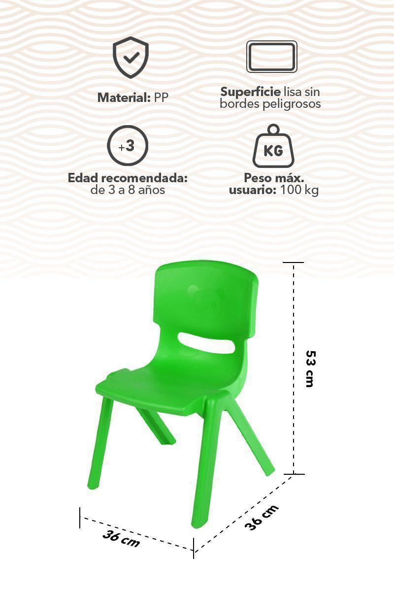 Silla Infantil Verde-2