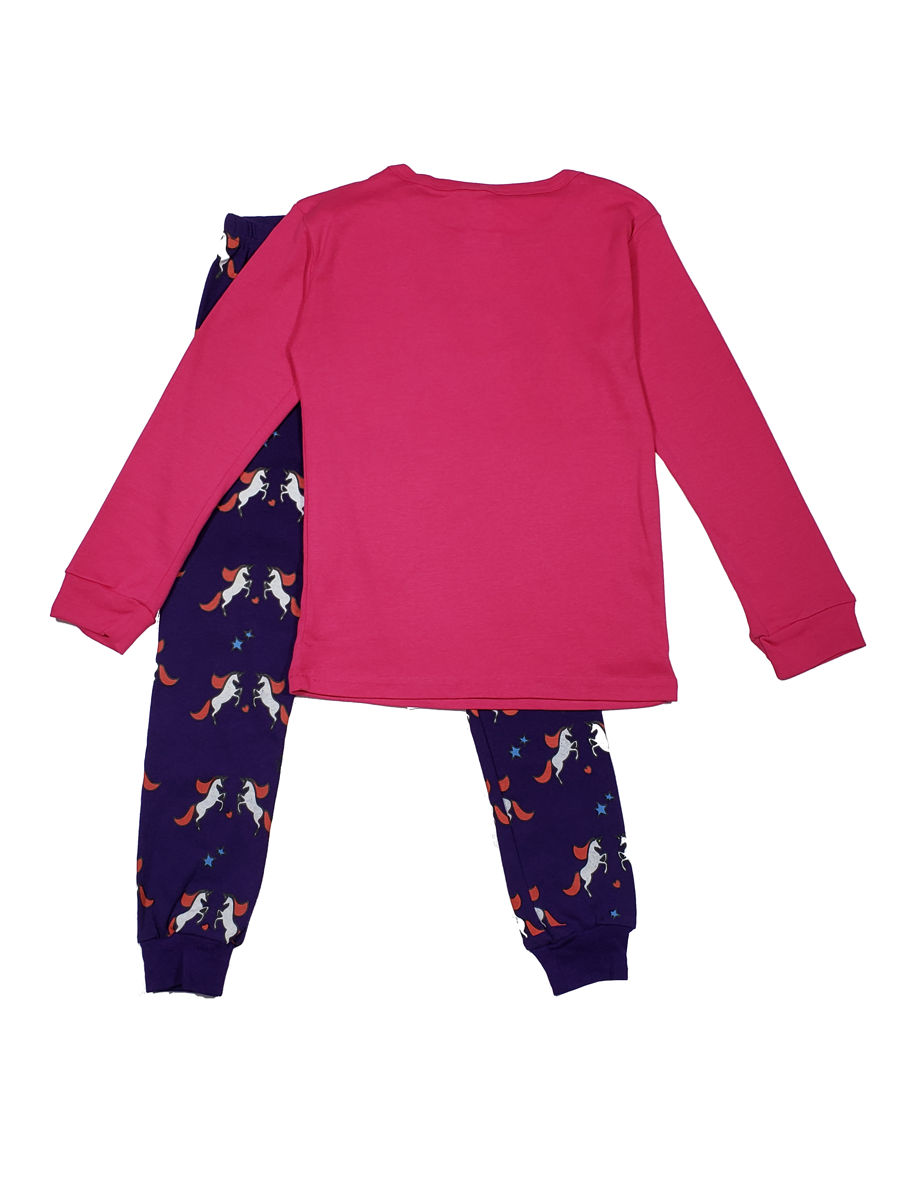 Pijama algodón niña unicornio PJ013-1