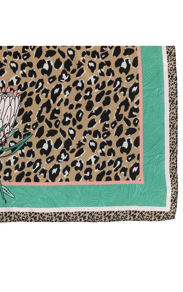 Pañuelo Bandana Cheetah Multicolor Humana-1