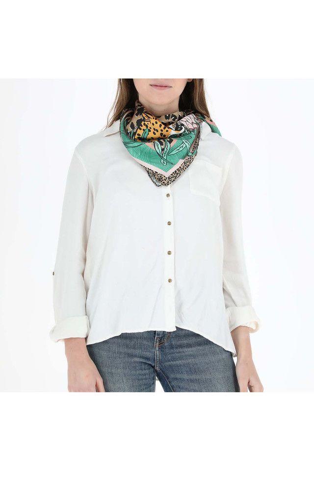 Pañuelo Bandana Cheetah Multicolor Humana-2