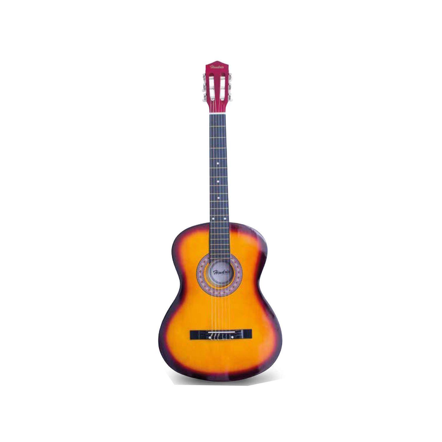 Guitarra Clásica 36 Pulgadas Sunburst Con Funda Hendrix-0