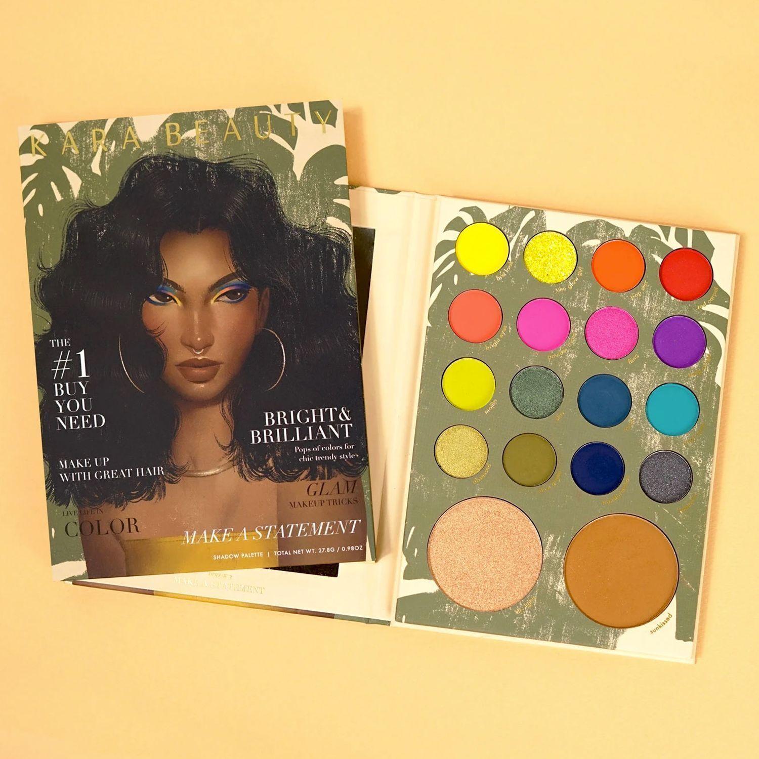 Paleta de Sombras "Make a Statement" Kara Beauty-3