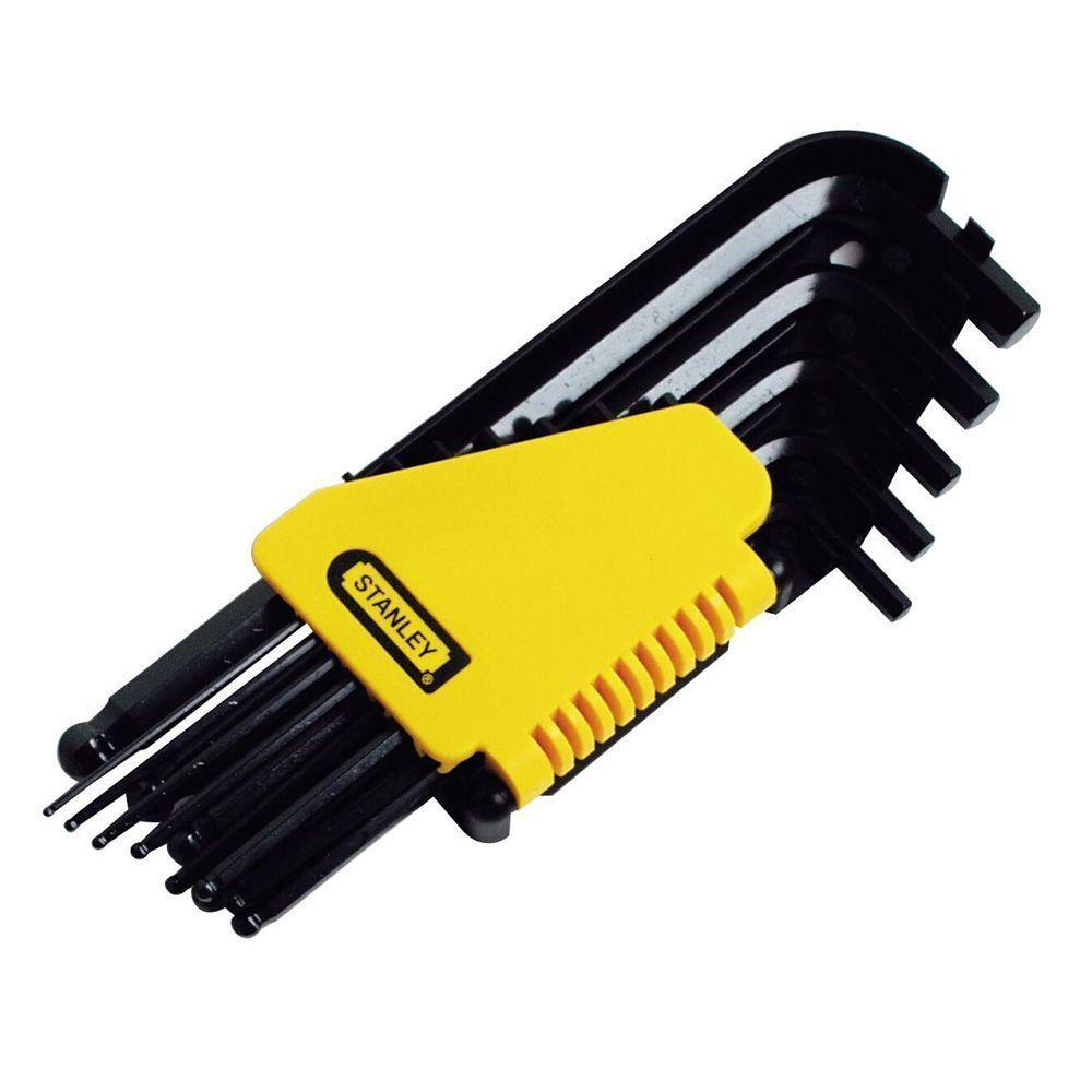 Set 12 Llaves Hex. Largas Punta Redonda   69-257  Stanley-3