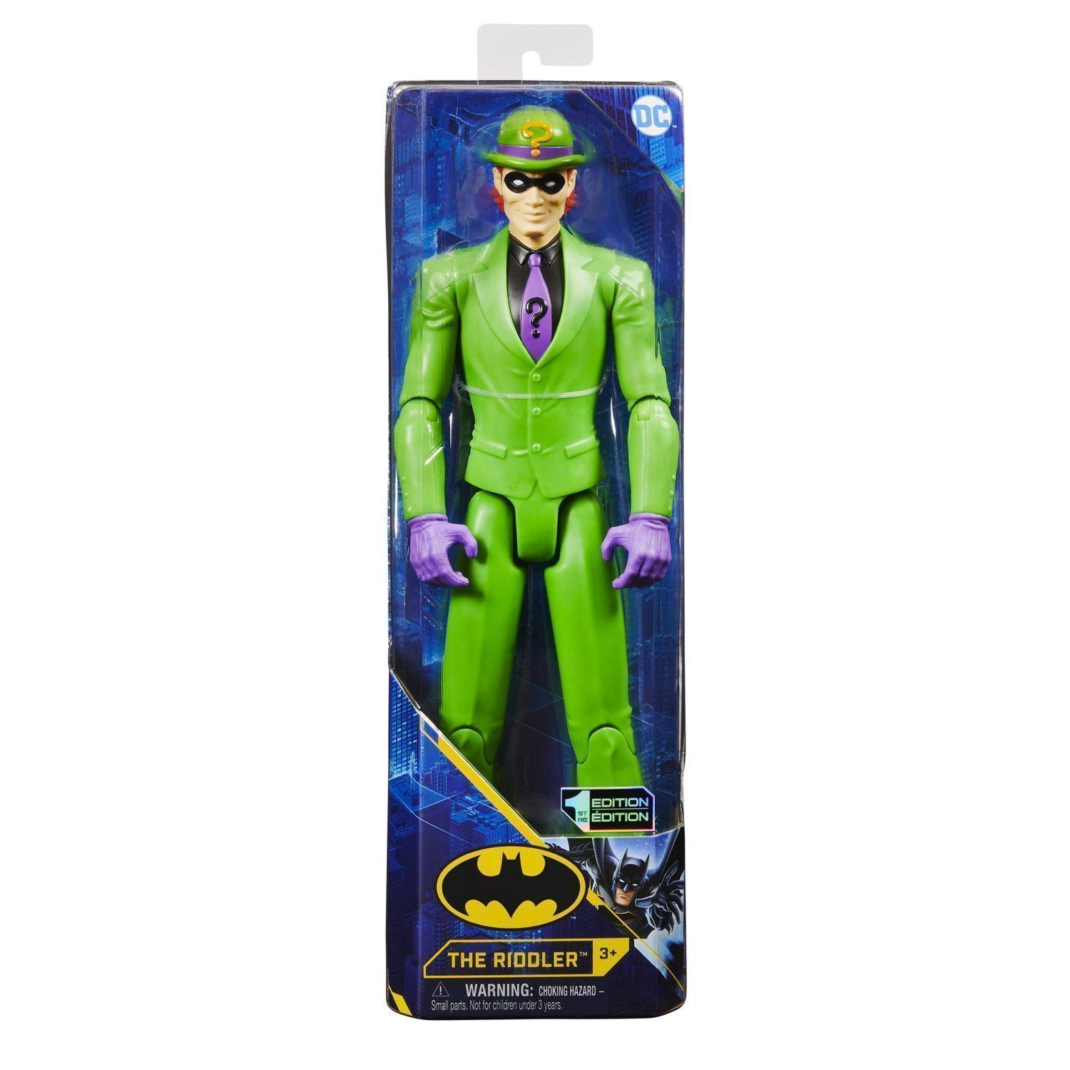 FIGURA DE ACCIÓN EL ACERTIJO ARTICULADA BATMAN DC-3