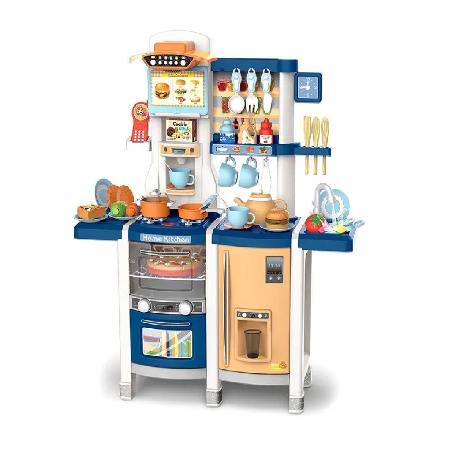 Cocina infantil y didáctica 65 accesorios 100 cm  -0