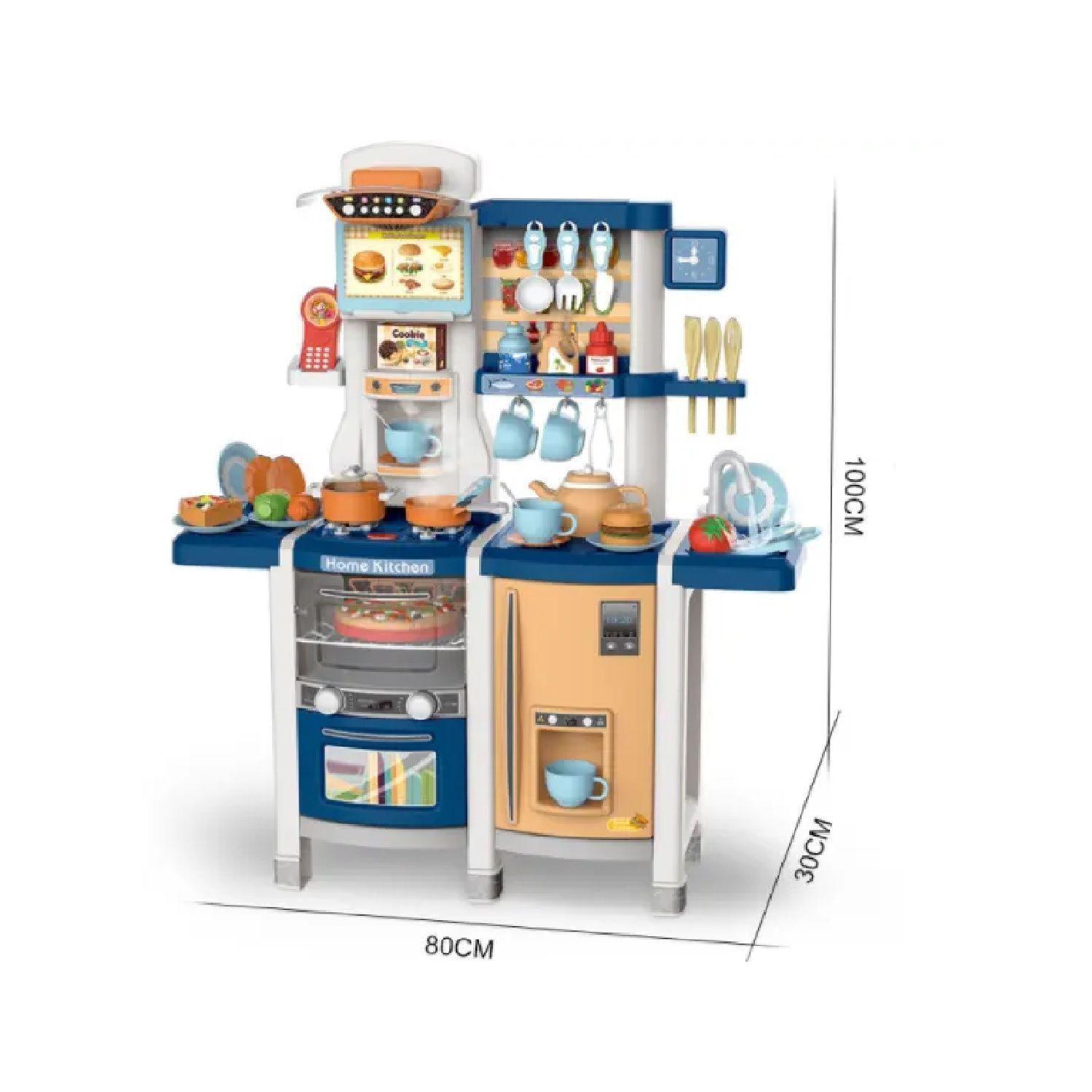 Cocina infantil y didáctica 65 accesorios 100 cm  -3